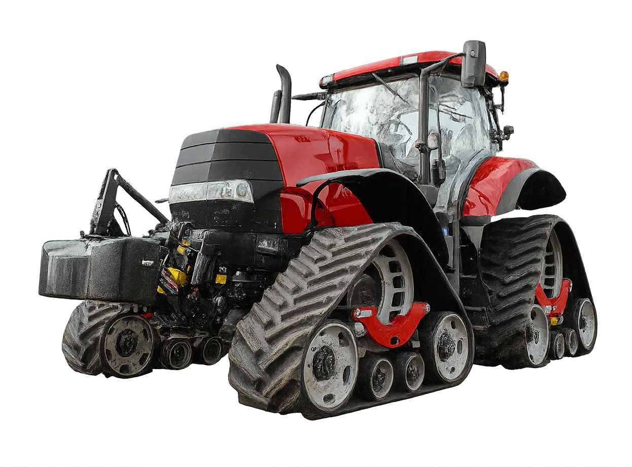 tractor tracks rubber